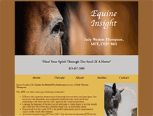 Tablet Screenshot of equineinsight.net